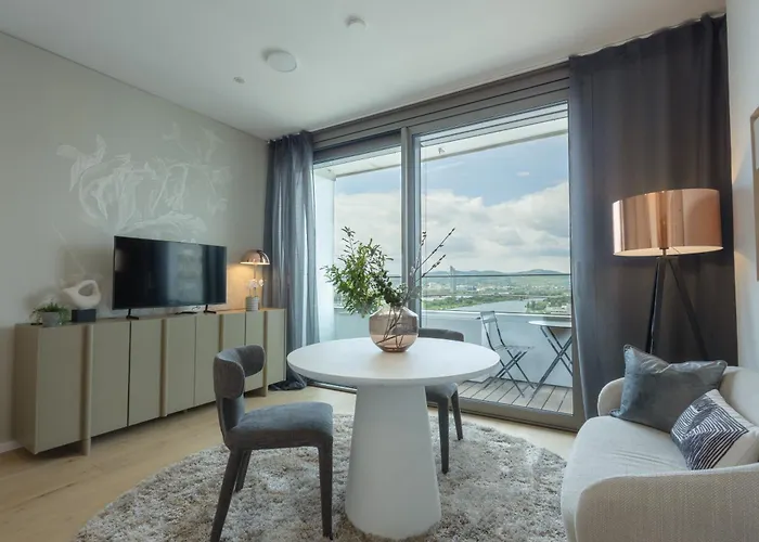 Apartamento Josef's L Ueber Den Wolken L Danube Flats 02 *